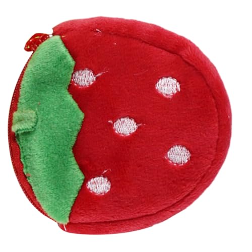 Plush Coin Purse Cartoon Fruit Coin Bag Key Holder Bag Headphones Data Cable Storage Bag for Kid2