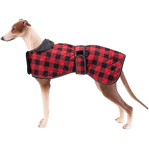 Geyecete Waterproof Dog Coat with Fleece Lining Cover
