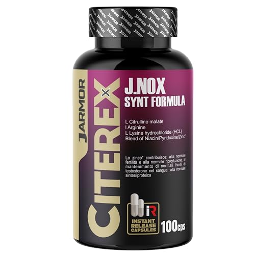 Citerex | Booster de Testosterona | L Arginina, Citrulina Malato...