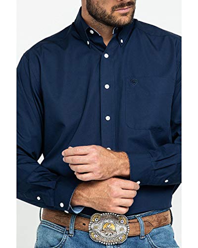 Image of ARIAT Men's Wrinkle Free Solid Classic Fit Shirt