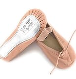 Zapatilla de Ballet de Suela Entera, 23.5