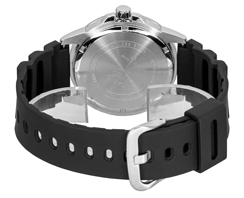 Image of Casio MTD-140-2AV Men's Standard Analogue Watch, Blue Dial, Stainless Steel, WR 100M, Resin Strap, Date