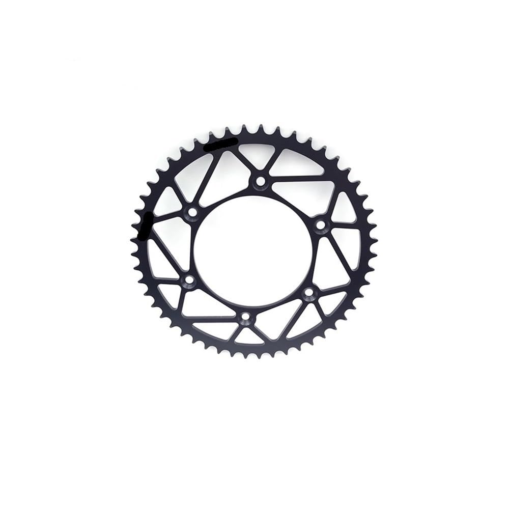 Piñón trasero de motocicleta 48T 50T 51T 52T piñón trasero de acero Cog 520 cadena apta for k Husq GAS Ho YA Kaw RM(KAWASAKI-50T-A4)