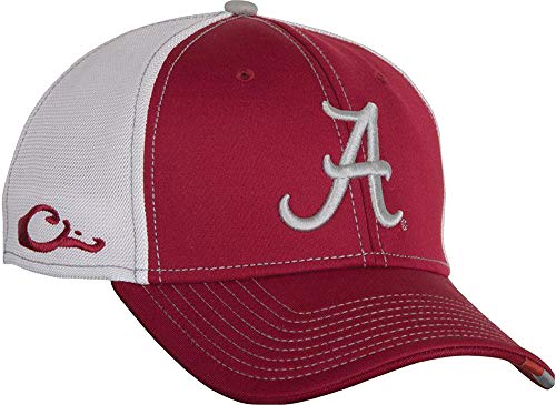 Drake Collegiate Alabama Stretch Fit Cap-XL/XXL Crimson