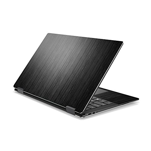 Mightyskins Skin Compatible with Dell Xps 13 9365 2-in-1 (2017) - Black Wood