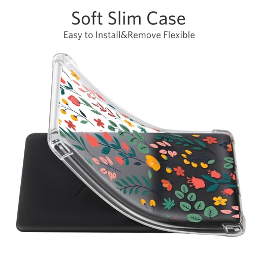 Image of CoBak Clear Case for All-New 7 inch E-Readers | Lightweight, Scratch-Proof Silicone Back Cover