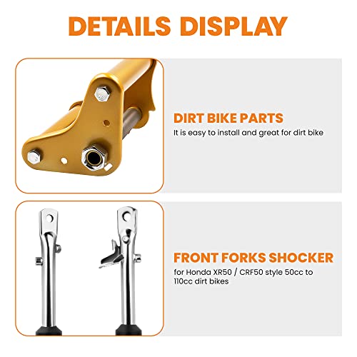 Image of 1PC Front Fork Shock for Honda CRF50F XR50R 50cc 70cc 90cc | Fit for Honda CRF50F 2004-2014 XR50R 2000-2004 50cc 70cc 90cc 110cc Dirt Bike, 50cc 70cc 90cc 110cc, 1Pcs