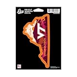 Rico Industries NCAA Virginia Tech Hokies Resort 5" x 7" Vinyl Die-Cut Decal - Car/Truck/Home Accessory