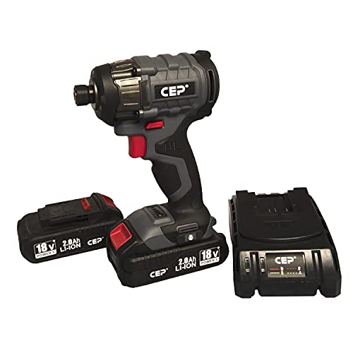 Avvitatore Ad Impulsi a Batteria CEP ML-LS22 Valigetta con due batterie 18V 2.0 Ah con caricatore