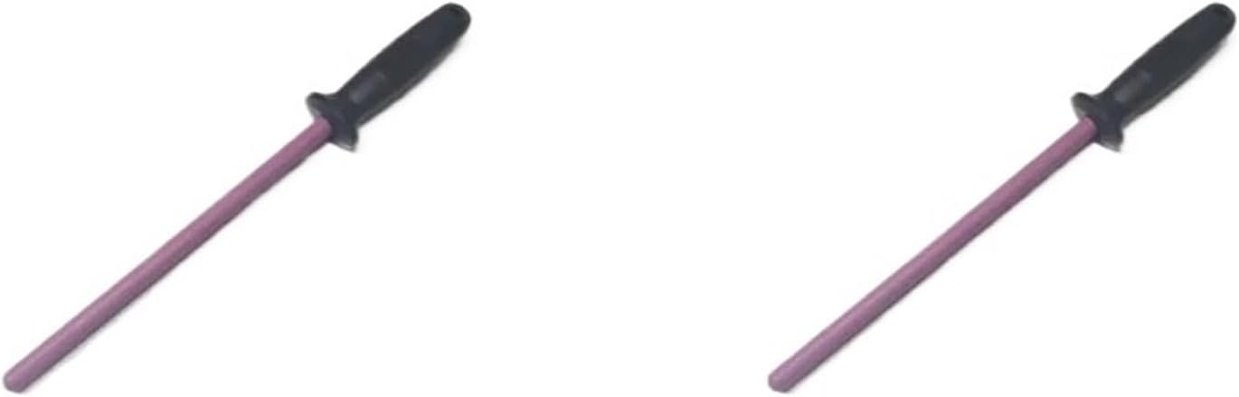 3000 Grit Ruby Grinding Stone 10 Inch Solid Sharpening Stick，Universal Rod Sharpener(6 Pieces)