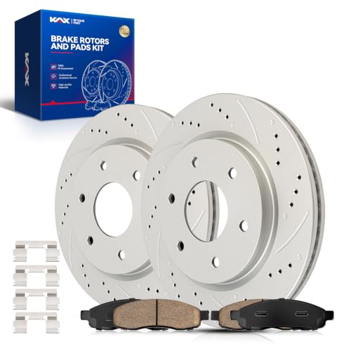 Image of KAX Front Brake Kit Fits for Nissan TITAN 2005-2007, Armada 2005-2006