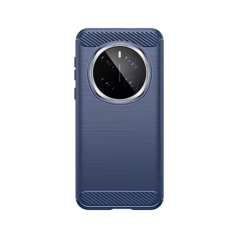 Image of Hybrid Carbon Fiber Back Case for Honor Magic7 Pro (Blue)