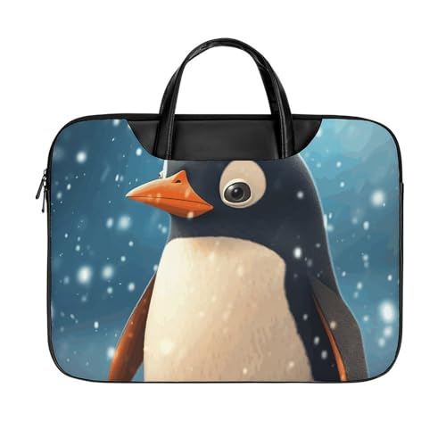 Bolsa de hombro para laptop impermeable 17 pulgadas miniatura 1