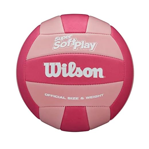 Wilson Pelota de voleibol Super Soft Play, Cuero sintético, Exterior e interior, Vóley-playa