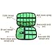 1pack Travel Electronics Cable Organizer Bag Portable Storage Case for Mobile Phone Hard Drive Cords USB Cables Charger Organizer