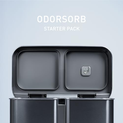 simplehuman Odorsorb® Pod Starter Pack, Trash Can Odor Eliminator with Plant-Based Oils, 45-Day Continuous Odor Control, No Harsh Chemicals or Cover Scents, Includes Pod Holder and 2 Pods - image 2