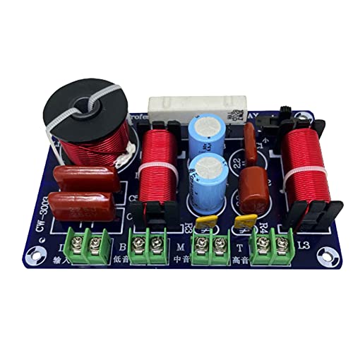 RUANI Diviseur de Fréquence 'Haut-parleur HiFi 3 Voies Distributeur de Filtre Crossover HiFi Filtre pour Haut-parleur Woofer pour Voiture de Scène Ktv DIY