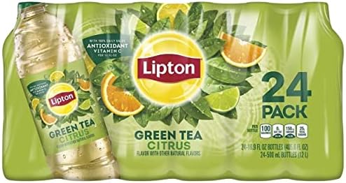 Lipton Green Tea with Citrus - 24/16.9oz bottles