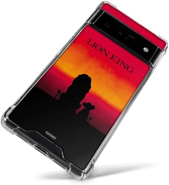 Skinit Clear Phone Case Compatible with Google Pixel 6 - Officially Licensed Disney The Lion King Movie Poster Art Design