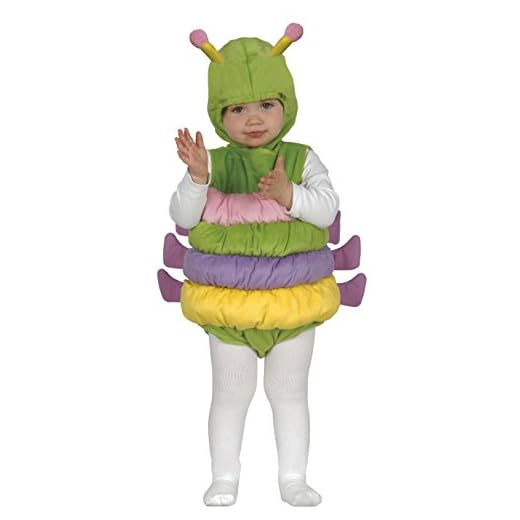 Guirca- Disfraz 12-24 meses Gusano Baby, u (85990.0)