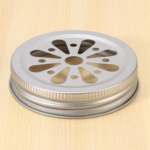 Couvercle Can Jar Daisy Cut en Métal Durable | Pack de 64 - 6