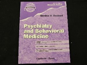 Paperback Psychiatry and Behavioral Medicine (Rypins' Intensive Reviews) Book