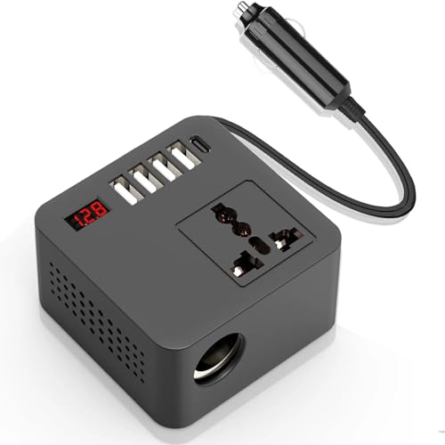 Onduleur à charge rapide 150W avec sécurité automatique thermique