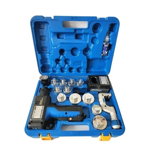 Herramienta para expandir tubos, Expansor automático VEE-2, expansor de tubos de cobre eléctrico, expansor de abocardado for aire acondicado con batería de litio