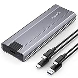 Inateck NVMe Enclosure for M.2 NVMe and SATA SSDs, USB 3.2 Gen 2 Type C,FE2026 Space Gray