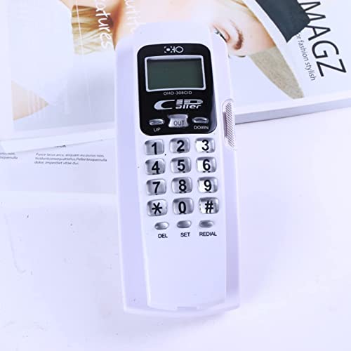 Image of Multipurpose Landline Telephone Corded Phone for Office, School, Home, Bank, Hospital, OHO-308CID Model ID LCD Display Phone (1Pcs)