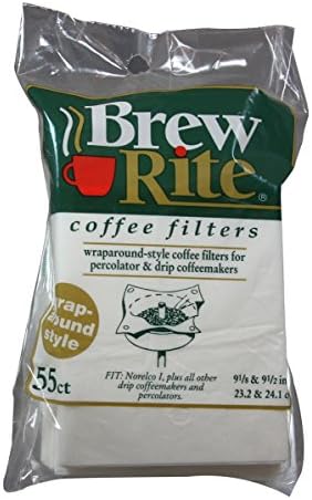 Amazon.com: Brew Rite Wrap Around Percolator Coffee Filters 55 Count ...