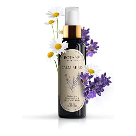 BotanyRoom 'Calm Mind' - Natürliches Kissenspray zum Schlafen, Beruhigendes Lavendel und Kamillenspray Cover