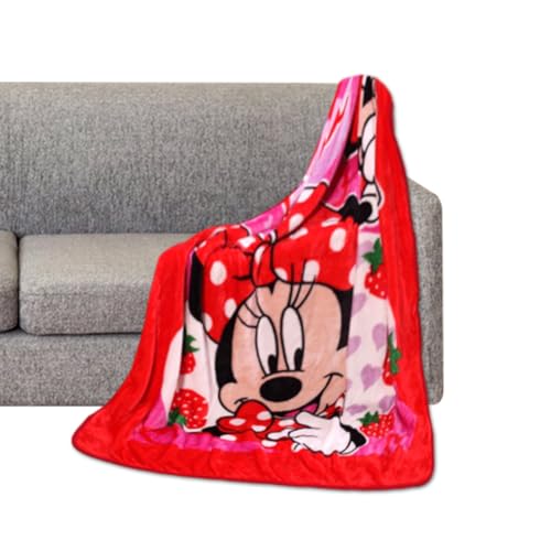 LKNBIF Minnie Microfiber Blanket 100x140 cm