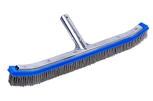 Milliard Pool Brush, 17" Extra-Wide, Heavy Duty Wire, Algae Cleaner Brush Designed