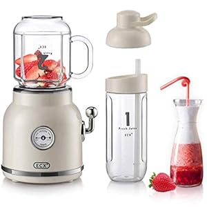 Professional Countertop Blender, Portable Blender for Kitchen Food Processor Kitchen Blender Food Mixer 300W Smoothie Maker 13500 RPM Multifunctional Blender for Smoothies and Milkshakes, White