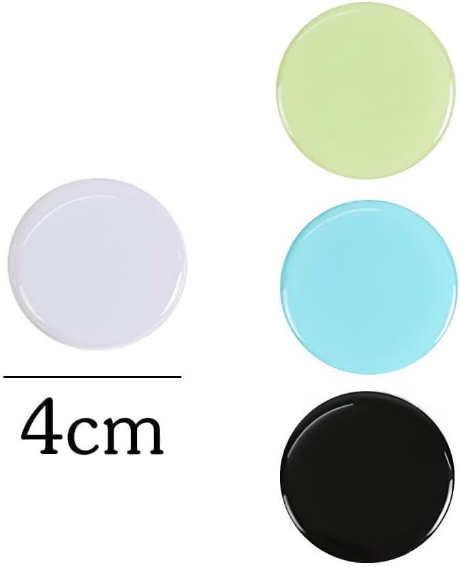 4 Pack New Version Phone Holder Solid Color Gradient Style Grip Stand Finger Holder for Smartphone and Tablets (Solid Color) - Image 2