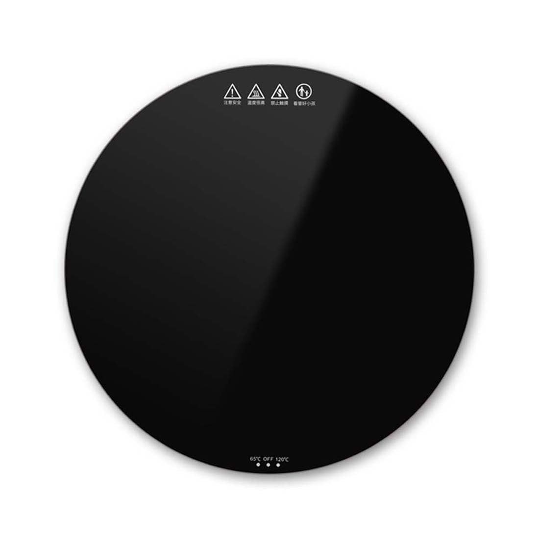 Chauffe-Plats Electrique, Assiette chauffante électrique, avec 2 Contrôle de la Température (65°C/120°C), Plateau Chauffant pour Aliments, pour Fêtes de Famille, Restaurant, Cuisine