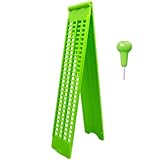 Ardoise braille avec stylet à pointe en métal, kit d'étiqueteuse en plastique pour écr...