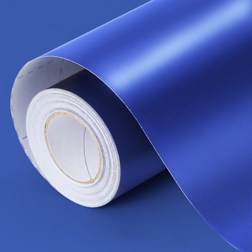 Donyang Blue Wrapping Paper, 17inch x 33ft Matte...