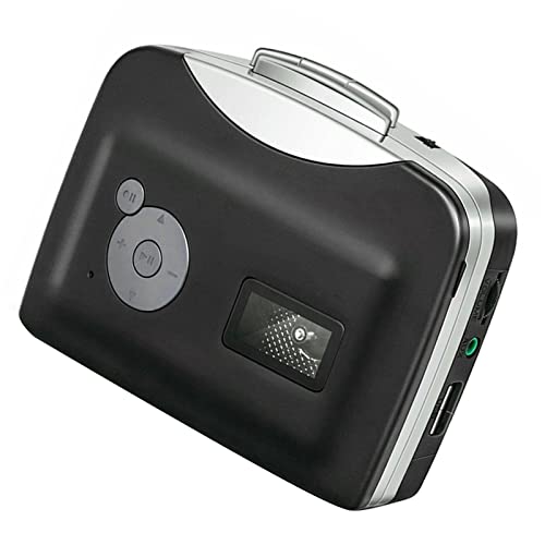 Lecteur cassette USB numérique avec fonction de conversion MP3 rapide et sortie écouteurs