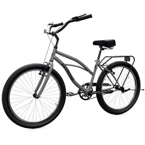 Brightpeak Cruiser Bike for Adults, 24 Inch Options - Ergonomic