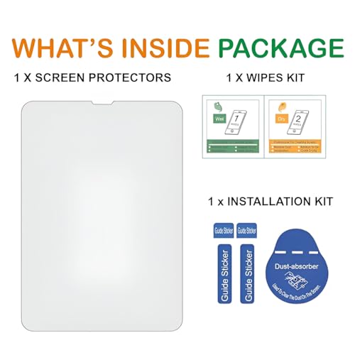 Image of Tempered Glass for iPad Pro 12.9 inch (2022 /2021 /2020 /2018) Screen Protector Guard for iPad Pro 12.9 Inch Tablet - 1 Pack