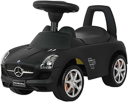 Licensed Mercedes SLS AMG Push Car in Black
