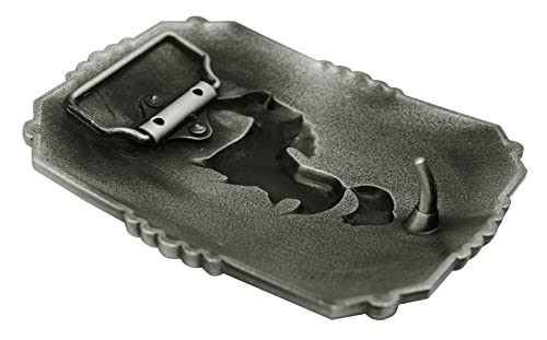 Image of Moranse Cross Cowboy Kneeling Prayer Horse Zinc Alloy Belt Buckles