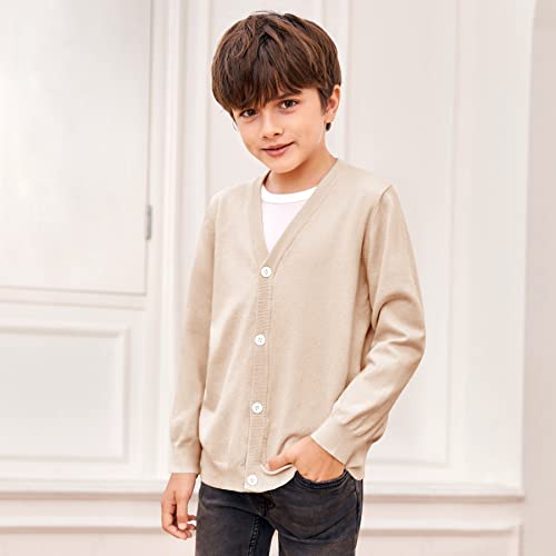 Baby Boys Girls V-Neck Cardigan Kids Button Up Long Sleeve Knitted Sweater Jacket For Infant Toddler #TOP2