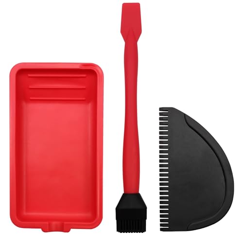 QYQRQF Silicone Glue Set, Wood Glue Brush Kit Woodworking Glue ...