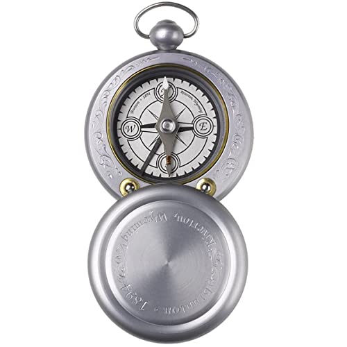 Brújula de Bolsillo Vintage Brunton 1894 de Aluminio miniatura 1
