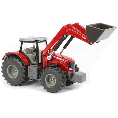 Siku 1985 Farmer Massey Ferguson with Front Loader, Red Cover