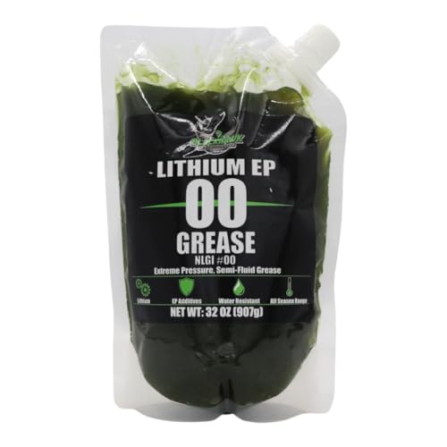 BLACKHAWK PERFORMANCE Lithium EP00 Grease for Centralized Lubrication Systems and Gear Boxes - 32 oz EZ Squeeze Pouch (1pk)