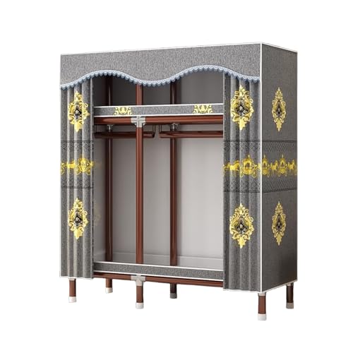 Almarios Dormitorios Tela Grandes Fuerte Capacidad de Carga Armario Portátil para Ropa Resistente Gran Capacidad para Dormitorios y Apartamentos(110 * 46 * 170cm)